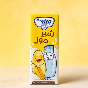 پگاه شیر موز 200سی تتراپک