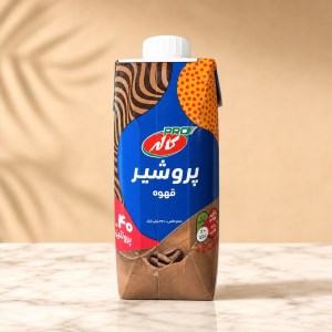 کاله شیر پروتئینه قهوه 330س